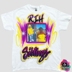 airbrush custom spray paint  Airbrush R.I.H. Shirt Design shirts hats shoes outfit  graffiti 90s 80s design t-shirts  AirbrushBrothers Shirt