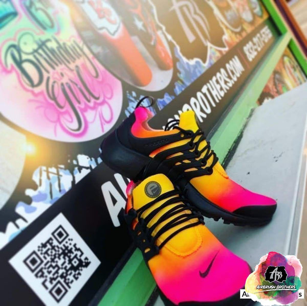Custom Fade Shoe Design